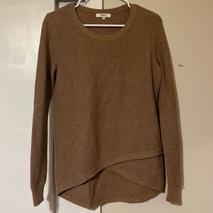 Madewell Brown Knit Sweater